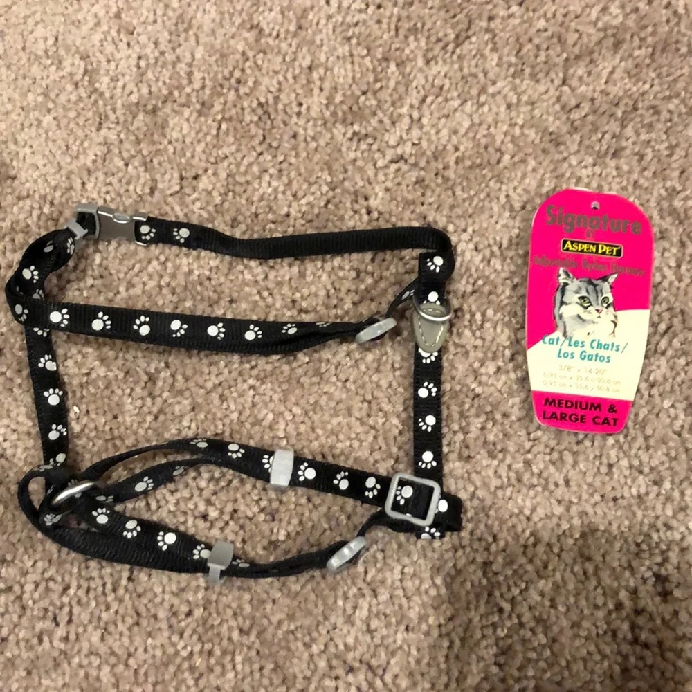 Adjustable Nylon Harness for Cats 🐈⬛